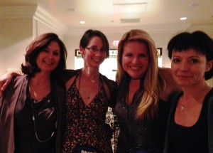 Me and Lori Murphy, Ululani Poepoe and Valerie Monkarsh the new HSR stagers nominated for Rising Star category